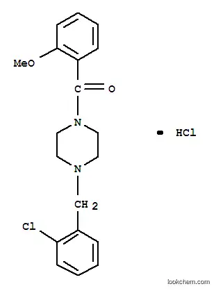 1-(o-클로로벤질)-4-(o-메톡시벤조일)피페라진 염산염