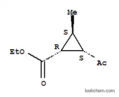 시클로프로판카르복실산, 2-아세틸-3-메틸-, 에틸 에스테르, (1alpha,2alpha,3beta)-(9CI)