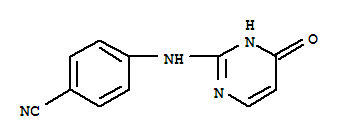 4-N[2(4-hydroxypyrimidinyl)]Aminobenzonitrile