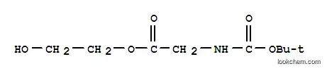 글리신, N-[(1,1-디메틸에톡시)카르보닐]-, 2-히드록시에틸 에스테르 (9CI)