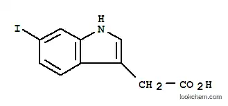 1H-인돌-3-아세트산,6-요오도-(9CI)
