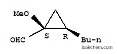 시클로프로판카르복스알데히드, 2-부틸-1-메톡시-, (1R,2S)-rel-(9CI)