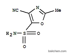 5-옥사졸술폰아미드,4-시아노-2-메틸-(9CI)