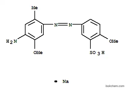 나트륨 5-[(4-아미노-5-메톡시-o-톨릴)아조]-2-메톡시벤젠술포네이트