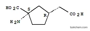 시클로펜탄아세트산, 3-아미노-3-카르복시-, (1R-cis)-(9CI)