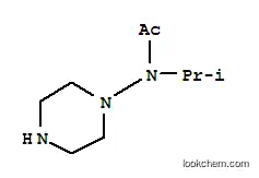 아세트아미드, N-(1-메틸에틸)-N-1-피페라지닐-(9CI)