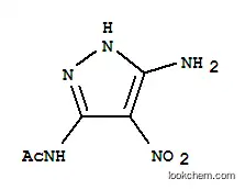 아세트아미드, N-(5-아미노-4-니트로-1H-피라졸-3-일)-