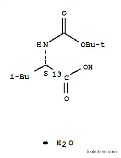 BOC-L-LEU-OH-1-13C 일수화물 99 원자&
