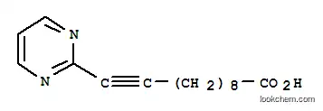 10-운데시노산, 11-(2-피리미디닐)-(9CI)