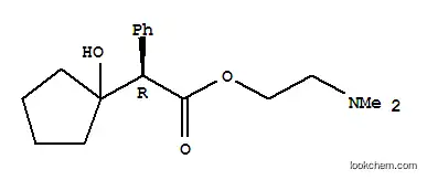 벤젠 아세트산, α- (1- 히드 록시 시클로 펜틸)-, 2- (디메틸 아미노) 에틸 에스테르, (R)-