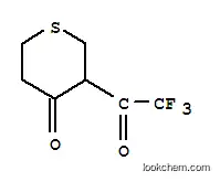 4H-티오피란-4-온, 테트라히드로-3-(트리플루오로아세틸)-(8CI)