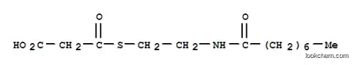 말론산, 티오-, N-(2-메르캅토에틸)옥탄아미드 함유 S-에스테르