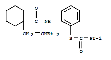 Dalcetrapib(JTT-705,RO4607381);S-2-(1-(2-ethylbutyl)cyclohexanecarboxamido)phenyl2-methylpropanethioate