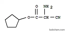 아세트산, 아미노시아노-, 사이클로펜틸 에스테르(9CI)