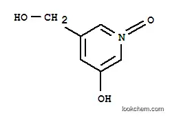 3-피리딘메탄올, 5-하이드록시-, 1-옥사이드(9CI)