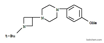 N-T-부틸-3-(4-(P-메톡시페닐)피페라지닐)아제티딘