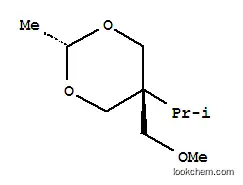 5β-이소프로필-5α-(메톡시메틸)-2β-메틸-1,3-디옥산