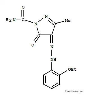 4-[2-(o-エトキシフェニル)ヒドラゾノ]-3-メチル-5-オキソ-2-ピラゾリン-1-カルボアミド