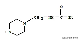 프로판아미드, N-(1-피페라지닐메틸)-(9CI)