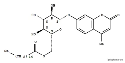 4-메틸룸벨리페릴 6-티오팔미테이트-BD-글루코피라노사이드