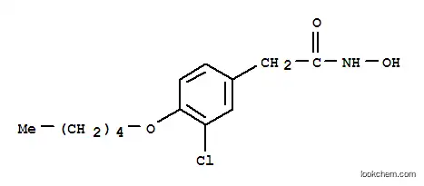 2-[3-クロロ-4-(ペンチルオキシ)フェニル]アセトヒドロキサム酸