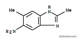 1H- 벤지 미다 졸 -5- 아민, 2,6- 디메틸-(9CI)
