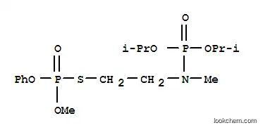 포스포로티오산 S-[2-[(디이소프로폭시포스피닐)(메틸)아미노]에틸]O-메틸 O-페닐 에스테르