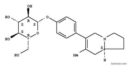 [4-(1,2,3,5,8,8a-헥사하이드로-7-메틸인돌리진-6-일)페닐]β-D-글루코피라노사이드
