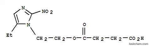 こはく酸1-[2-(5-エチル-2-ニトロ-1H-イミダゾール-1-イル)エチル]