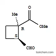 시클로부탄카르복실산, 2-포르밀-1-메틸-, 메틸 에스테르, (1R,2S)-rel-(9CI)