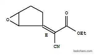 아세트산, 시아노-6-옥사바이사이클로[3.1.0]헥스-2-일리덴-, 에틸 에스테르, (2E)-(9CI)