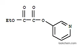 에탄디온산, 에틸 3-피리디닐 에스테르(9CI)