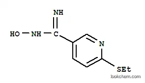 3-피리딘카복시이미드아미드,6-(에틸티오)-N-하이드록시-(9CI)