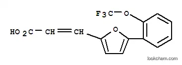 3-(5-(2-트리플루오로메톡시페닐)2-푸릴)프로펜산