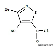 5-이소티아졸카르보닐 클로라이드, 4-시아노-3-메틸-(9CI)