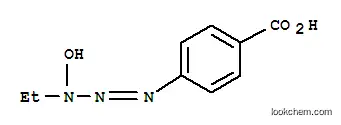 벤조산, 4-(3-에틸-3-하이드록시-1-트리아제닐)-(9CI)