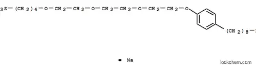 1-부탄술폰산, 4-[2-[2-[2-(4-노닐페녹시)에톡시] 에톡시]에톡시]-, 나트륨염