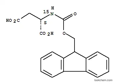 N-(9-FLUORENYLMETHOXYCARBONYL)-L-ASPARTIC-15N 산