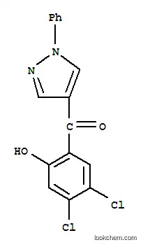 4-(4,5-디클로로-2-히드록시벤졸)-1-페닐피라졸