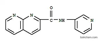 1,8-나프티리딘-2-카르복스아미드,N-3-피리디닐-(9CI)