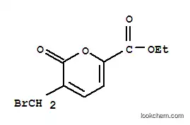 2H-피란-6-카르복실산, 3-(브로모메틸)-2-옥소-, 에틸 에스테르