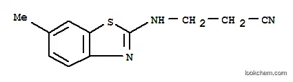 프로판니트릴,3-[(6-메틸-2-벤조티아졸릴)아미노]-(9CI)