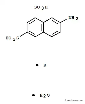 1,3-나프탈렌디설폰산, 7-아미노-, 모노칼륨염, 일수화물
