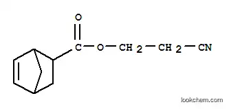 비시클로[2.2.1]헵트-5-엔-2-카르복실산, 2-시아노에틸 에스테르(9CI)