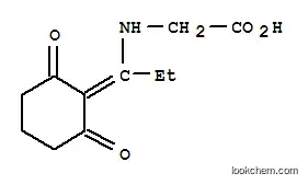 글리신, N-[1-(2,6-디옥소시클로헥실리덴)프로필]-(9CI)