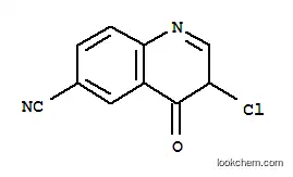6-퀴놀린카보니트릴, 3-클로로-3,4-디하이드로-4-옥소-