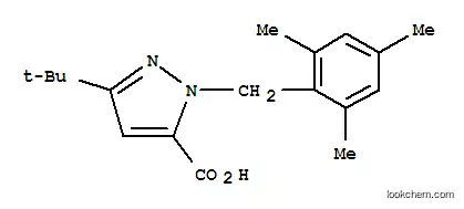 3-(tert-부틸)-1-(메시틸메틸)-1H-피라졸-5-카르복실산