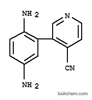 4-피리딘카르보니트릴, 3-(2,5-디아미노페닐)-