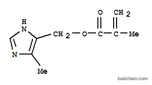 2-프로펜산, 2-메틸-, (5-메틸-1H-이미다졸-4-일)메틸 에스테르(9CI)