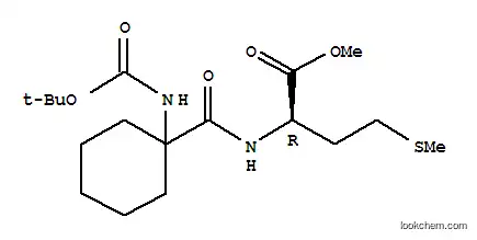 D-메티오닌, N-[[1-[[(1,1-디메틸에톡시)카르보닐]아미노]시클로헥실]카르보닐]-, 메틸 에스테르 (9CI)